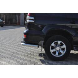 Купити Задні куточки AK003 (2 шт., нерж) для Toyota Land Cruiser Prado 120