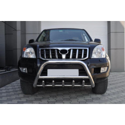 Купити Кенгурятник низький WT003 (нерж) для Toyota Land Cruiser Prado 120