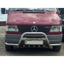 Купить Кенгурятник с усами (нерж.) для Mercedes Sprinter W901/902/903/904/905 1995-2006 гг