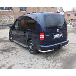 Купити Задні куточки AK003 (2 шт., нерж) для Volkswagen Caddy 2004-2010 рр