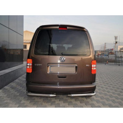 Купити Задні куточки AK003 (2 шт., нерж) для Volkswagen Caddy 2004-2010 рр
