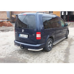 Купити Задні куточки AK003 (2 шт., нерж) для Volkswagen Caddy 2004-2010 рр