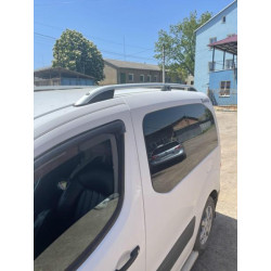 Купити Рейлінги CROWN (сірий мат) для Peugeot Partner Tepee 2008-2018 рр