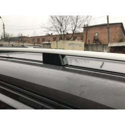 Купити Рейлінги Skyport (сірий мат) для Volkswagen Touareg 2002-2010 рр