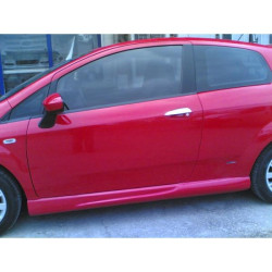 Купити Бокові пороги (під фарбування) для Fiat Punto Grande/EVO 2006-2018 рр