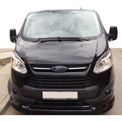 Купить Накладка на передний бампер (2013-2017, под покраску) для Ford Custom