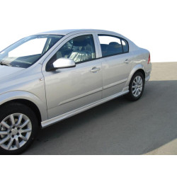 Купити Бічні спідниці Sedan (під фарбування) для Opel Astra H 2004-2013 рр