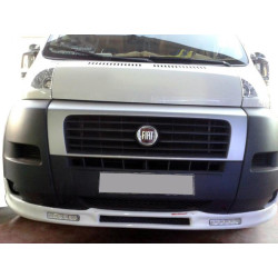 Купить Передняя накладка 2006-2013 (узкая с LED, под покраску) для Peugeot Boxer