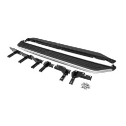 Купить Боковые пороги Niken (2 шт., алюминий) для Land Rover Freelander II