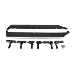 Купить Боковые пороги Niken (2 шт., алюминий) для Land Rover Freelander II