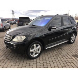 Купити Бокові пороги OEM (2 шт., Алюміній) для Mercedes ML W164