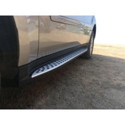 Купити Бокові пороги OEM (2 шт., Алюміній) для Mercedes ML W164