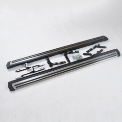 Купить Боковые пороги оригинал V1 (2 шт, алюм) для Volkswagen Tiguan 2007-2016 гг