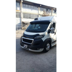 Купити Козирьок на лобове скло (чорний глянець, 5мм) для Opel Movano 2021- рр