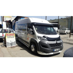 Купити Козирьок на лобове скло (чорний глянець, 5мм) для Opel Movano 2021- рр