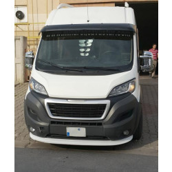 Купити Козирьок на лобове скло (чорний глянець, 5мм) для Opel Movano 2021- рр