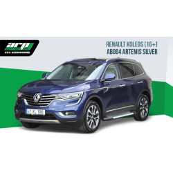 Купить Боковые пороги Allmond (2 шт., алюминий) для Renault Koleos 2016-2024 гг