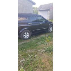 Купить Боковые пороги Allmond Black (2 шт., алюминий) для SsangYong Kyron 2005-2014 гг