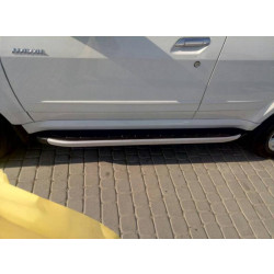 Купить Боковые пороги Fullmond (2 шт., алюминий) для GreatWall Haval/Hover H3