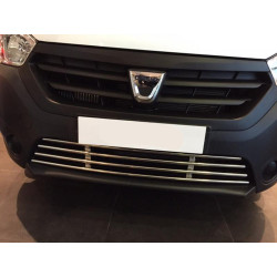 Купить Решетка в бампер (нерж) для Renault Dokker 2013-2022 гг