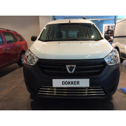 Купить Решетка в бампер (нерж) для Renault Dokker 2013-2022 гг