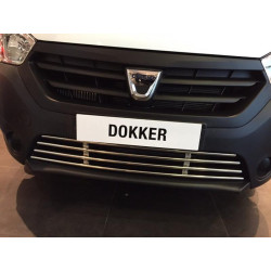 Купить Решетка в бампер (нерж) для Renault Dokker 2013-2022 гг
