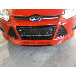 Купити Накладка на передній бампер 2011-2014 (під фарбування) для Ford Focus III рр