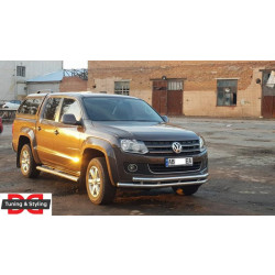 Купити Передній захист ST018-2 (нерж) для Volkswagen Amarok 2010-2022 рр
