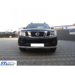 Купити Передній захист ST008 (нерж) для Nissan Navara 2006-2015 рр