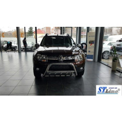 Купити Кенгурятник без напису WT003 (нерж.) для Renault Duster 2008-2017 рр