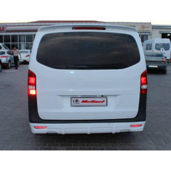 Купити Накладка на задній бампер V1 (під фарбування) для Mercedes Vito / V-class W447 2014- рр