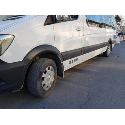 Купити Накладки на арки широкі (4 шт, чорні) для Volkswagen Crafter 2006-2016 рр