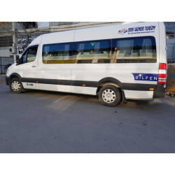 Купити Накладки на арки широкі (4 шт, чорні) для Volkswagen Crafter 2006-2016 рр