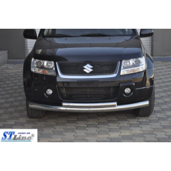 Купити Передній подвійний вус 60/42мм (нерж) для Suzuki Grand Vitara 2005-2017 рр