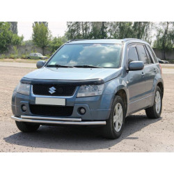 Купити Передній подвійний вус 60/42мм (нерж) для Suzuki Grand Vitara 2005-2017 рр