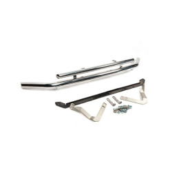 Купити Передній подвійний вус 60 / 48мм (нерж) для Volkswagen Caddy 2010-2015 рр