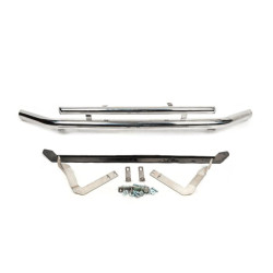 Купити Передній подвійний вус 60 / 48мм (нерж) для Volkswagen Caddy 2010-2015 рр