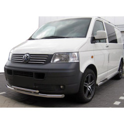 Купити Нижня подвійна губа ST014 (нерж) 70 на 48мм для Volkswagen T5 Transporter 2003-2010 рр