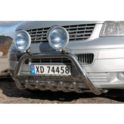 Купити Кенгурятник WT003 (нерж) 50мм, без напису для Volkswagen T5 Transporter 2003-2010 рр