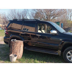 Купить Рейлинги оригинальный дизайн (2 шт) для Toyota Land Cruiser Prado 120