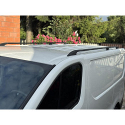 Купити Рейлінги чорні Коротка база, металеві ніжки для Nissan NV300/Primastar 2016-рр