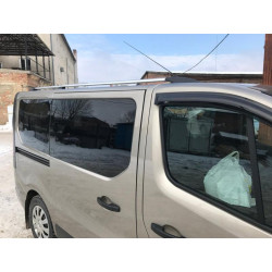 Купити Рейлінги Хром Коротка база, металеві ніжки для Nissan NV300/Primastar 2016-рр