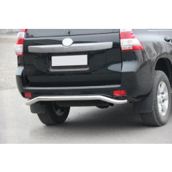 Купити Задня дуга AK008 (нерж) для Toyota Land Cruiser Prado 150