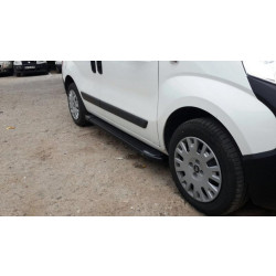 Купити Бокові пороги Мосту Блек (2 шт, алюмін. профілю.) для Peugeot Bipper