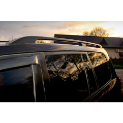 Купить Рейлинги оригинальный дизайн Premium Black (2 шт) для Toyota Land Cruiser 200