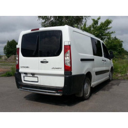 Купити Задня дуга AK-002-Подвійний (нерж.) для Peugeot Expert 2007-2016 рр