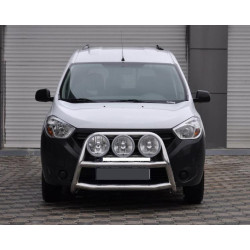 Купити Кенгурятник WT022 (нерж.) для Renault Dokker 2013-2022 рр