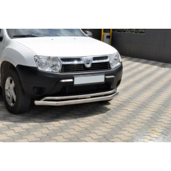 Купити Передній захист ST017 (нерж.) для Renault Duster 2008-2017 рр
