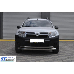 Купити Передній захист ST017 (нерж.) для Renault Duster 2008-2017 рр