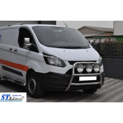 Купити Кенгурятник WT022 (нерж.) для Ford Custom 2013-2022 рр